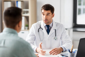 doctor talking to patient if they Do THC Pills Get You High