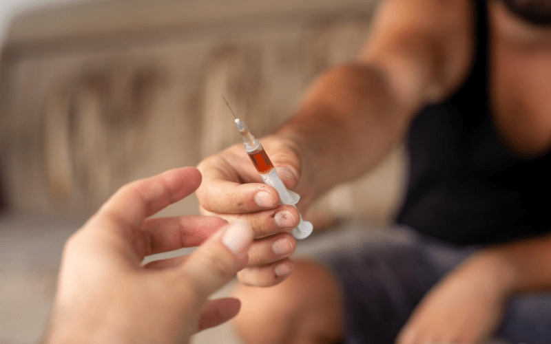 risk of intravenous drug abuse