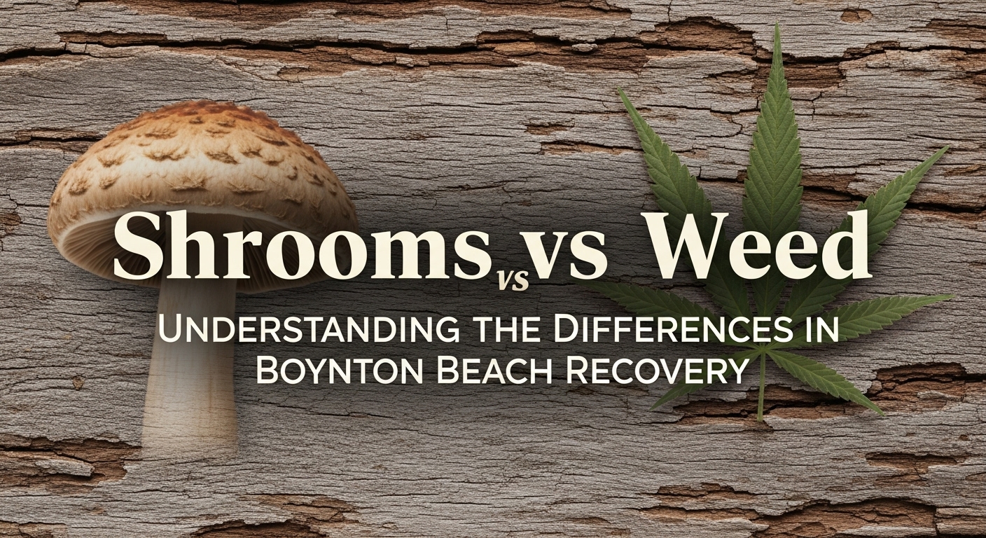 Shrooms vs Weed: Key Differences in Boynton Beach Recovery