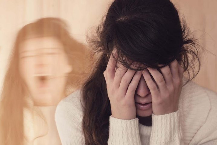 a woman with dissociative identity disorder who is not in dual diagnosis treatment feels that there is an angry side of herself lurking behind her